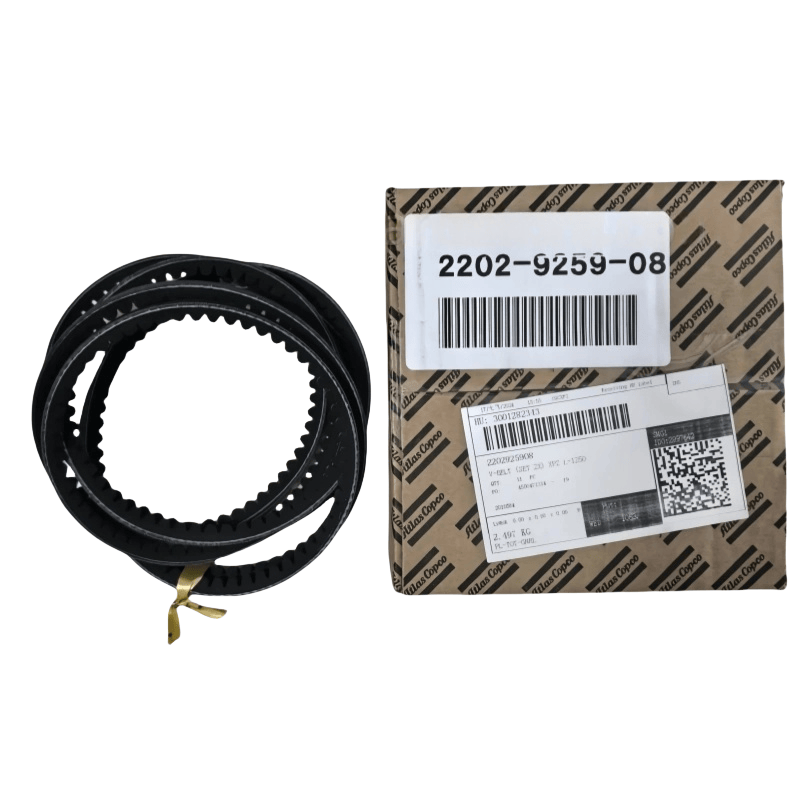 2202925908 Atlas Copco V-белдеуі (SET 2x) XPZ L = 1250 айнымалы ток Қонына арналған бұранданың компрессоры