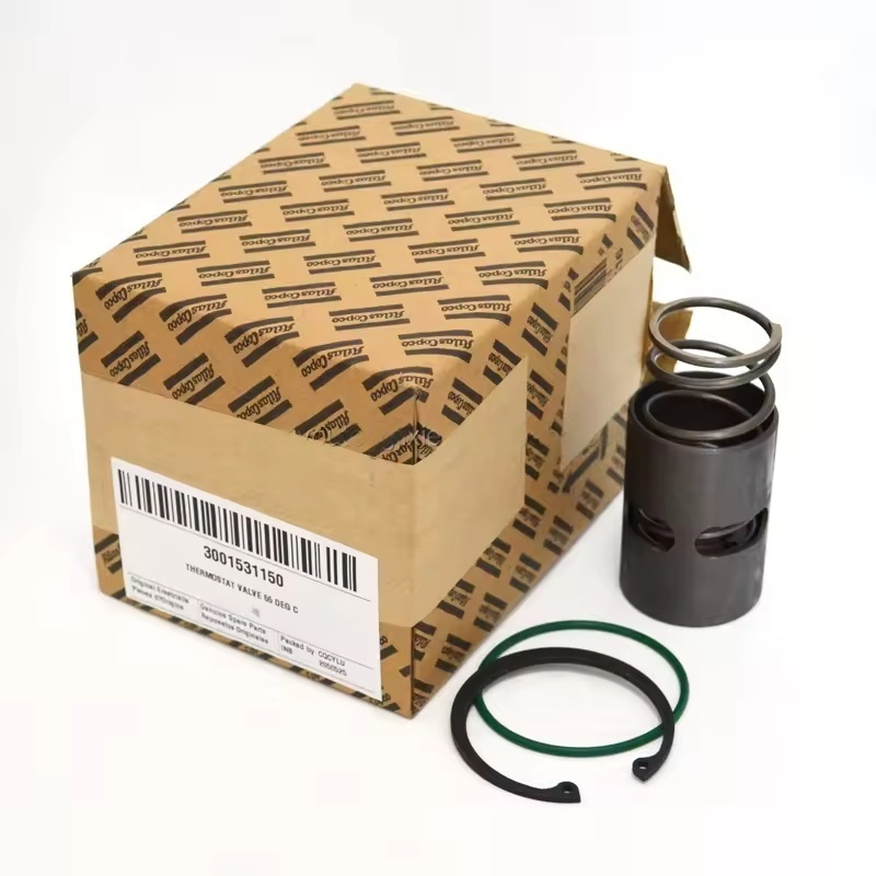 ATLAS COPCO түпнұсқа 55 ° C температураны басқару клапаны 3001531150