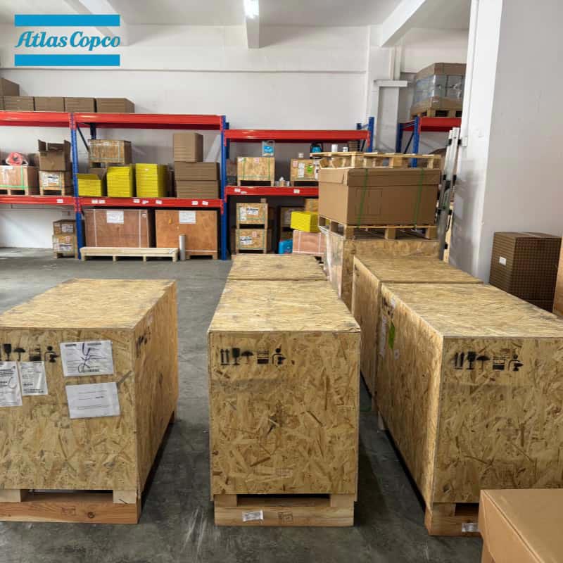 Atlas Copco 1616757591 2902022210 Түпнұсқа ауа ұшы бұрандасы GA GX сериялы компрессор басы