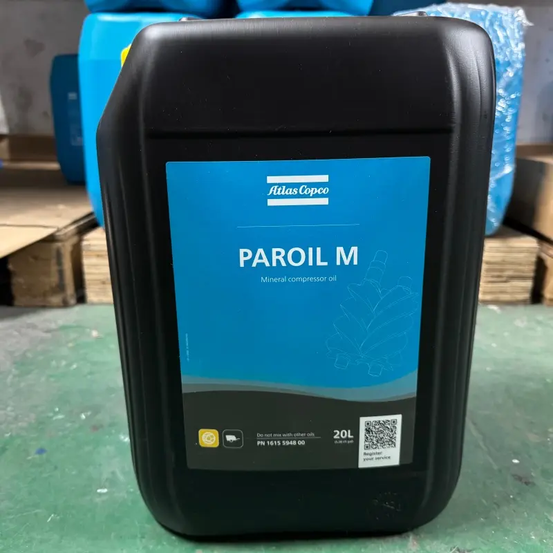 Atlas Copco Oil 1615594800 Paroil M портативті компрессорларға арналған минералды майлау түпнұсқасы