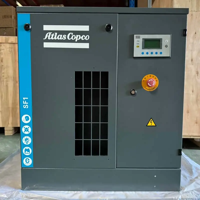 Atlas Copco SF1 Oil Free Scroll ауа компрессоры 15 кВт 2 HP 0 класс сертификатталған түпнұсқа