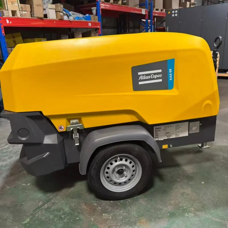 Atlas Copco XAS 88 KD портативті дизельді ауа компрессорына арналған нұсқаулық